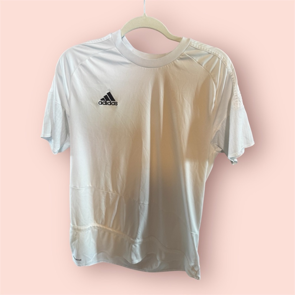 Adidas Regista 16 Soccer Jersey White Polyester Men's Size Large